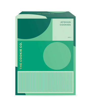 The Cookie Co Choc Afghans 150g Green
