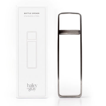 Bailey + Gray Stainless Steel Bottle Opener