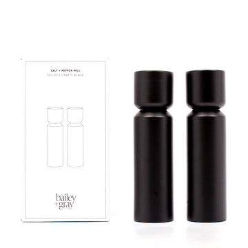 Bailey + Gray Salt & Pepper Mill Set