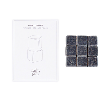 Bailey + Gray Whiskey Stones