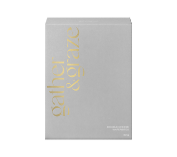 Gather & Graze Gourmet Wafer Bites Double Cheese 80g