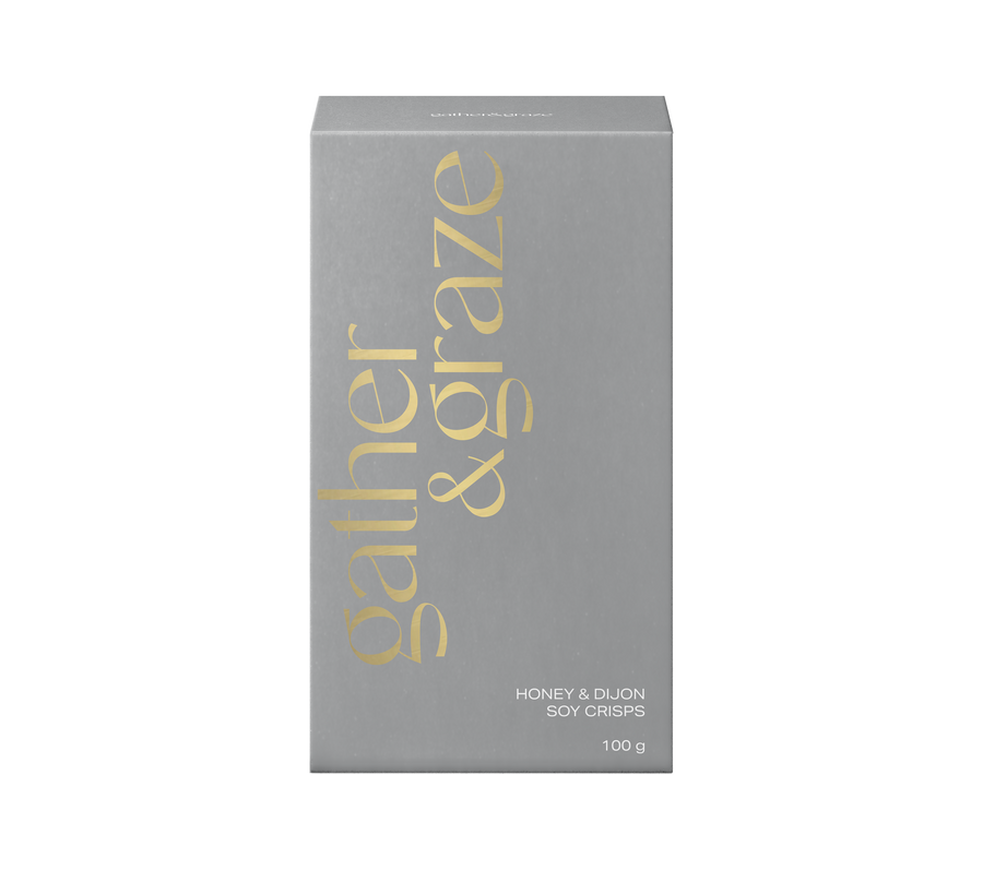 Gather & Graze Honey & Dijon Soy Crisps 100g