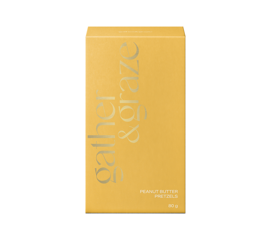 Gather & Graze Peanut Butter Pretzels 80g