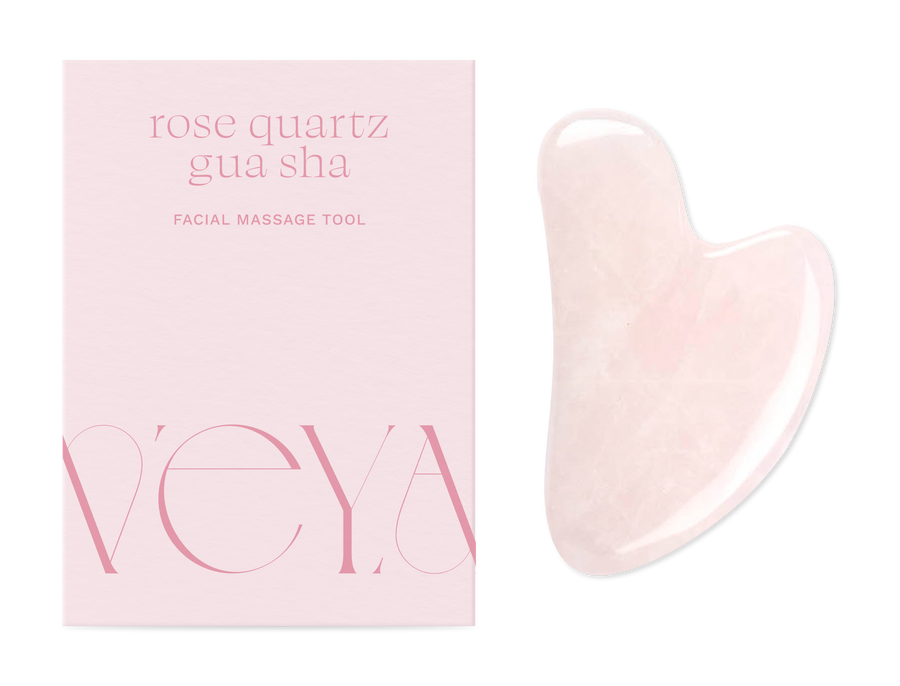 VEYA Rose Quartz Gua Sha