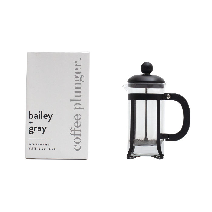 Bailey + Gray Coffee Plunger 340ml