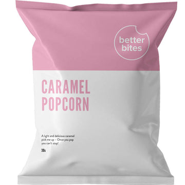 Better Bites Caramel Popcorn 30g - Pink