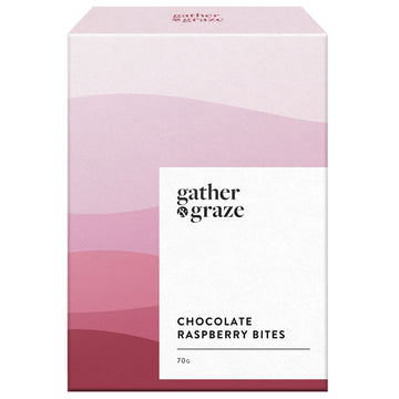 Gather and Graze - Chocolate Raspberry Bites