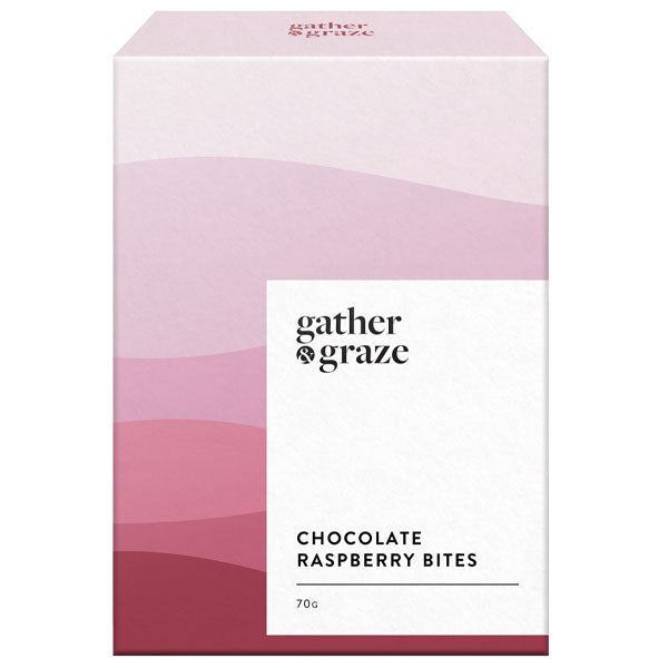 Gather and Graze - Chocolate Raspberry Bites
